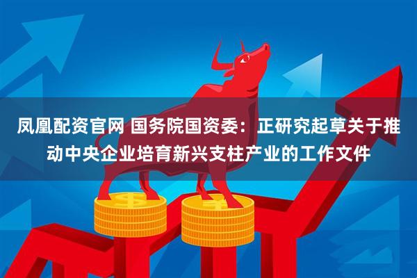 凤凰配资官网 国务院国资委：正研究起草关于推动中央企业培育新兴支柱产业的工作文件