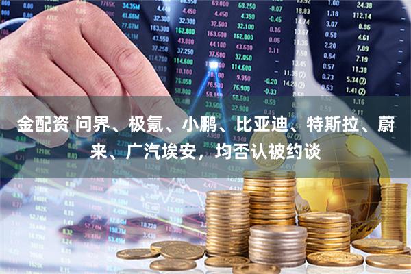 金配资 问界、极氪、小鹏、比亚迪、特斯拉、蔚来、广汽埃安，均否认被约谈